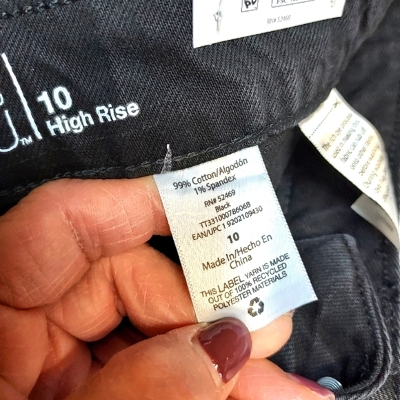 Time and Tru NWT BLACK JEANS SIZE 10 and Swim & Sand hat - Picture 12 of 15